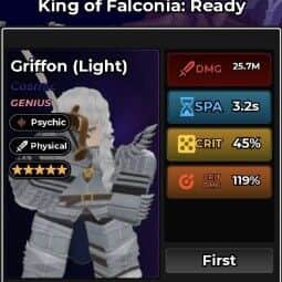 Cosmic Griffon Light — item image