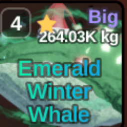 Emerald Winter Whale — item image