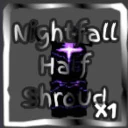 Nightfall Half Shroud) (proposed_category: Accessory) — item image