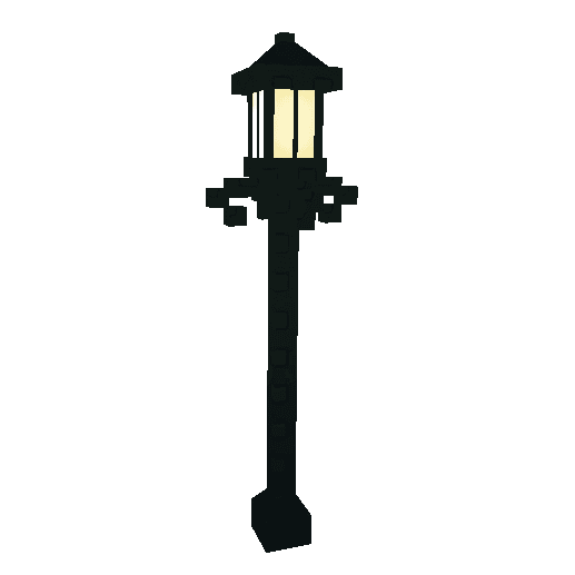 Black Street Lamp — item image