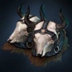 Deathly Bull's Pauldrons Skin — item image
