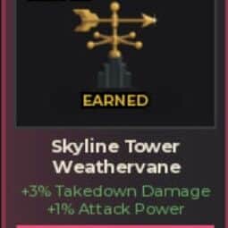 Skyline Tower Weathervine — item image