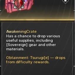 Awakening Crate — item image