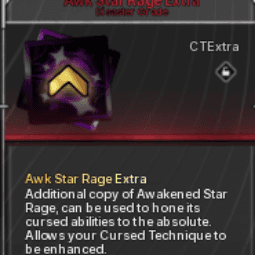 Awk Star Rage Extra — item image