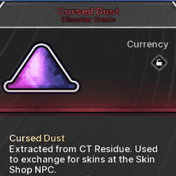 Cursed Dust — item image