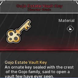 Gojo Estate Vault Key — item image