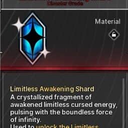 Limitless Awakening Shard — item image