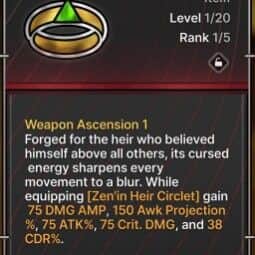 Zenin Heir Circlet — item image