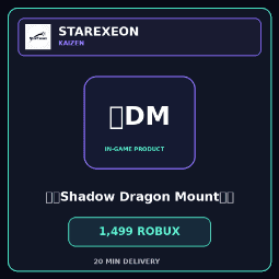 Shadow Dragon Mount — item image
