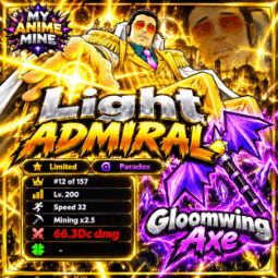 Paradox Light Admiral Lvl 200 - Gloomwing Axe — item image
