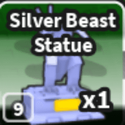Silver Beast Statue — item image