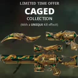 Green Caged Knife — item image