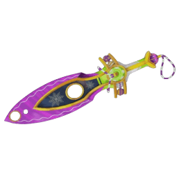 Purple Ornament Knife — item image