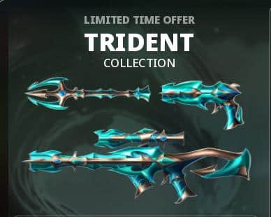 Purple Trident Knife — item image