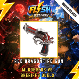 Red Dragonfire Gun — item image