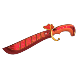 Red Flutter Knife — item image