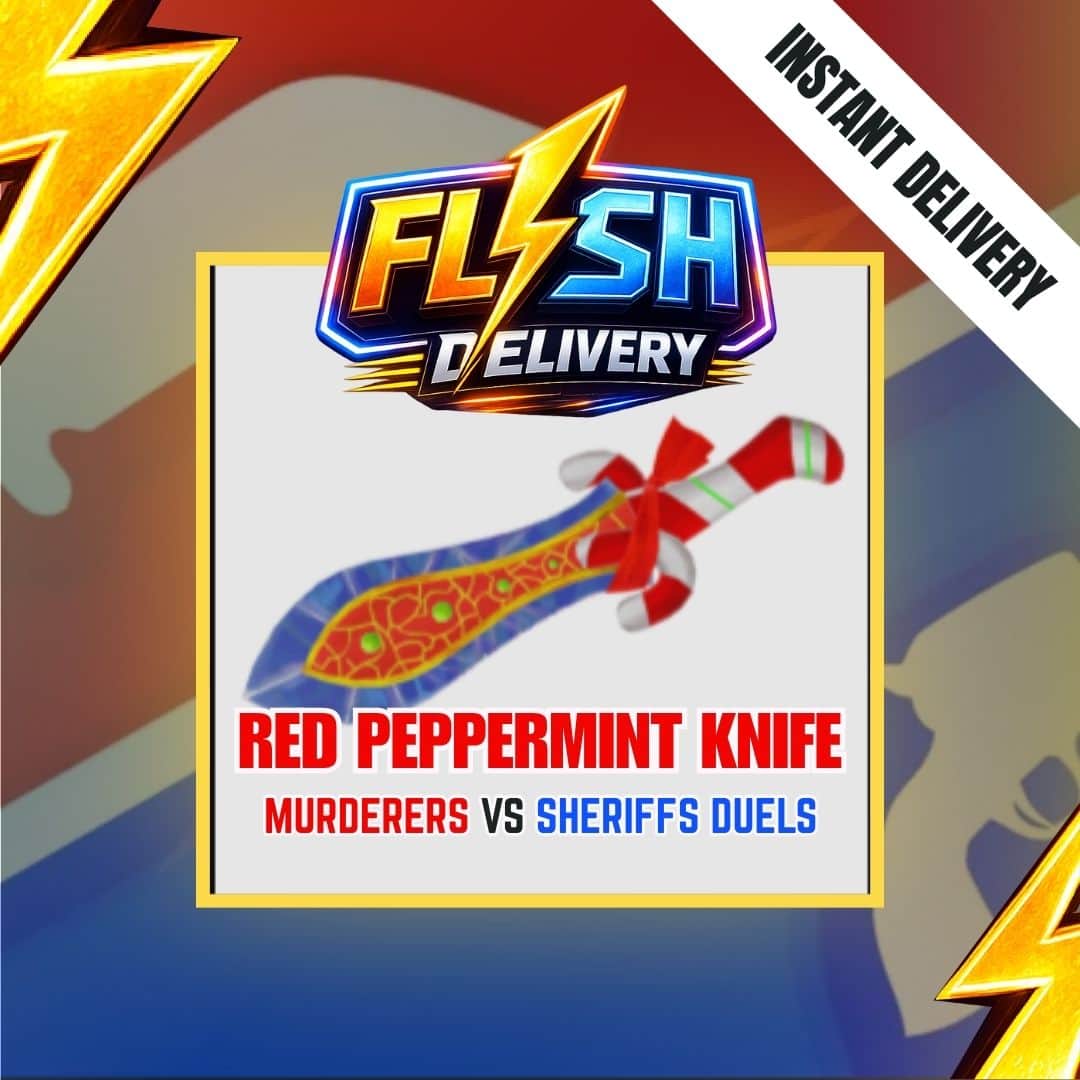 Red Peppermint Knife — item image