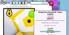 Gargantuan Soccerball Trophy Angelus — item image