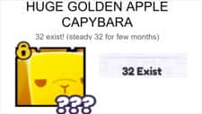 Huge Apple Capybara — item image