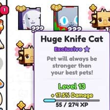 Huge Knife Cat — item image