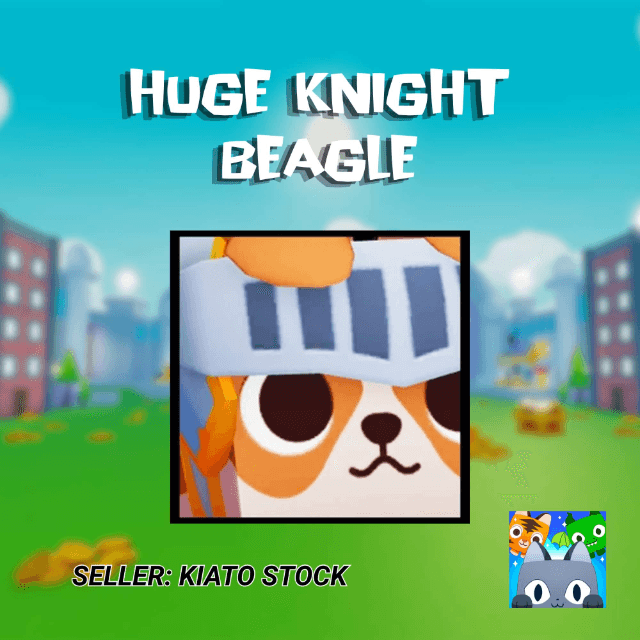 Huge Knight Beagle — item image