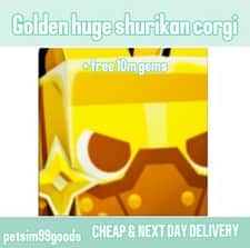 Huge Shuriken Corgi — item image
