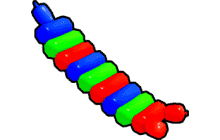 Rainbow Colorful Dragon — item image