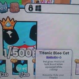 Titanic Bloo Cat — item image
