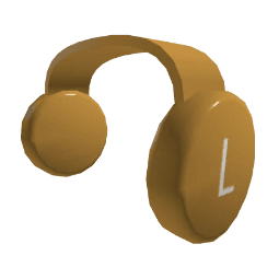 Gold Clockwork Headphones — item image