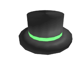 Green Banded Top Hat — item image
