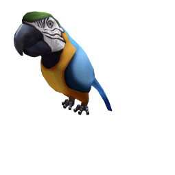 Macaw Shoulder Friend — item image