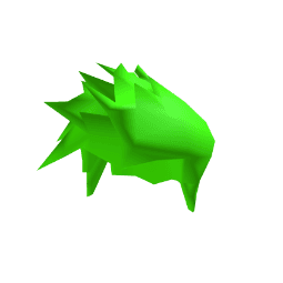 Neon Green Beautiful Hair — item image