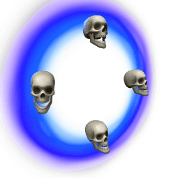 Quadri-Skull Aura — item image