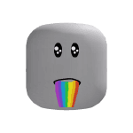 Rainbow Barf Face — item image