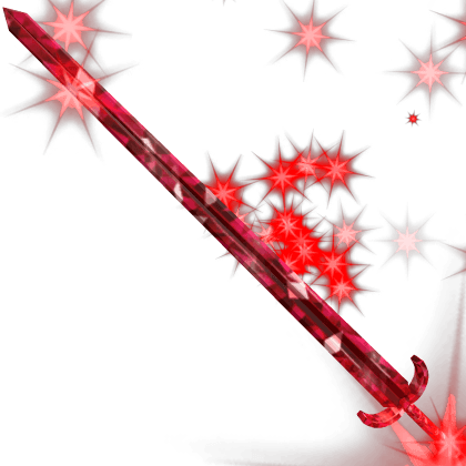 Red Sparkle Time Claymore — item image