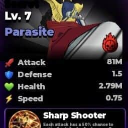 Parasite Cursed Snipergod — item image