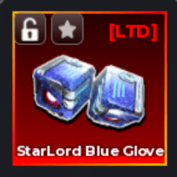 Starlord Blue Glove — item image