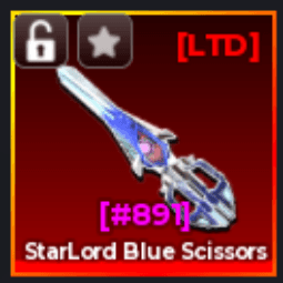 Starlord Blue Scissors — item image