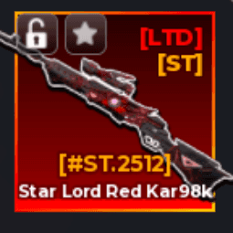 Starlord Red Kar98K — item image