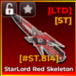 Starlord Red Skeleton — item image