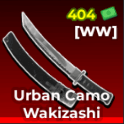 Urban Camo Wakizashi — item image