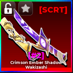 Wakizashi Crimson Ember Shadow — item image