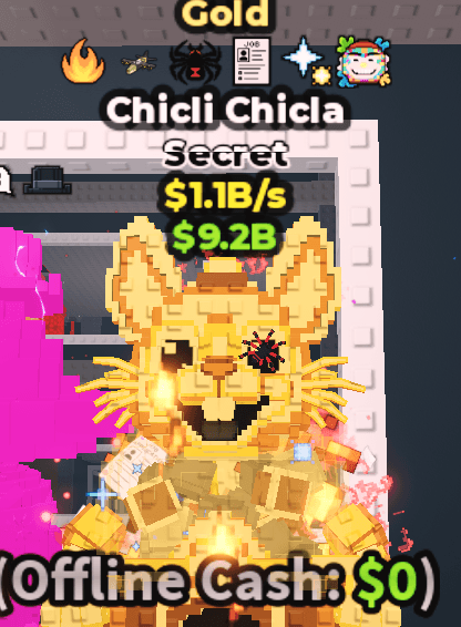 GOLD CHICLI CHICLA — item image